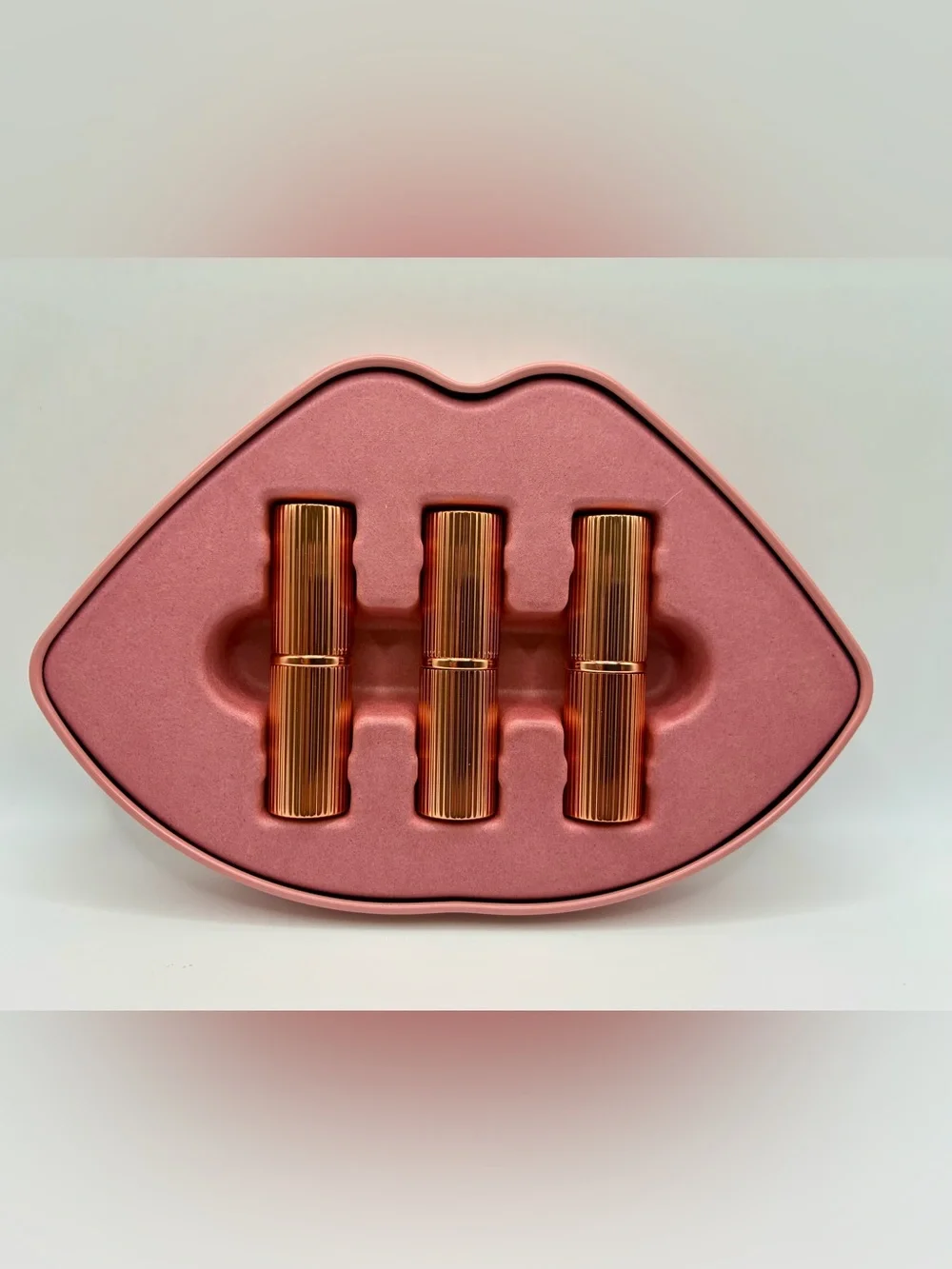 Charlotte Tilbury Charlotte's Iconic Hollywood Mini Lip Trio 3 Lipstick Set